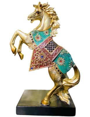 Traditional Horse Showpiece (Ashwarudh)