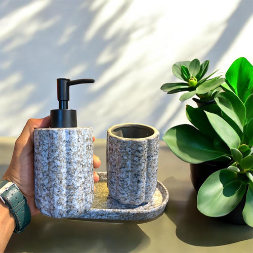 Ceramic Grey Dispenser