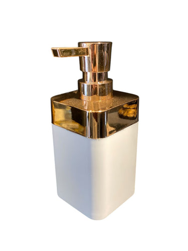 Latest White-Rose Gold  Color Dispenser ( PP )