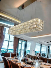 Load image into Gallery viewer, EdgeLight Rectangle Chandelier