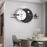 Moonlit Grace – Deer Wall Clock