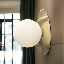Load image into Gallery viewer, Luxurious Gold Metal Wall-Mount Light Fixture for Modern Interiors