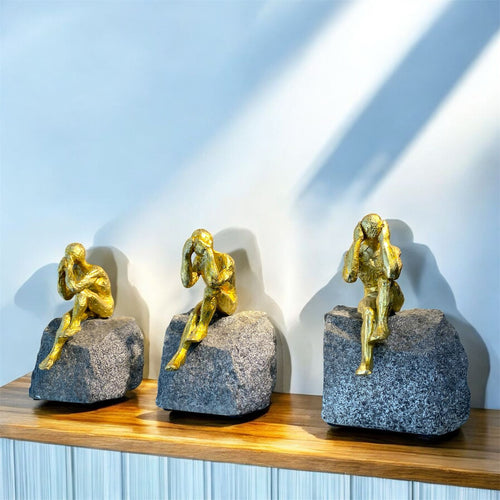 Three Men Artefact No Speaking, No Telling, No Seeing (Set)