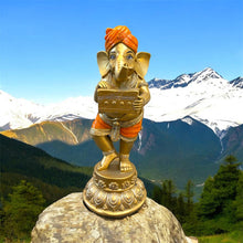 Load image into Gallery viewer, Cute Mini Lord Ganesh with Harmonium