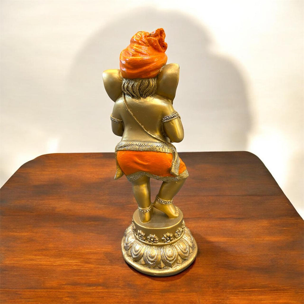 Cute Mini Lord Ganesh with Harmonium