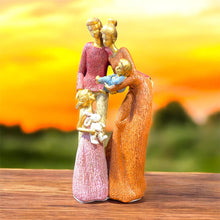 Load image into Gallery viewer, Parents and Children Artefact For Home Decor Orange Color