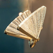 Load image into Gallery viewer, Butterfly Chandelier Lamp Elegant Ceiling Light