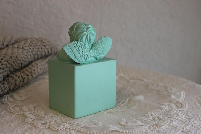 Castle & Co. Decor Cherubic Grace Sculpture in Green