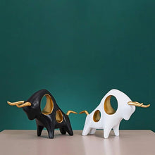 Load image into Gallery viewer, Outgeek New Year Cow Desk Ornament – Innovative Cattle Decor for Home Table