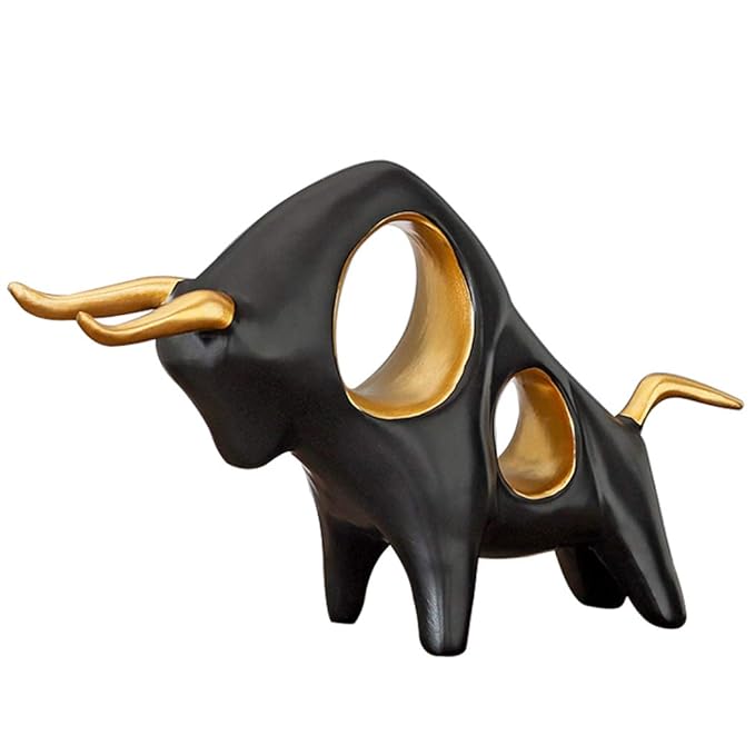 Outgeek New Year Cow Desk Ornament – Innovative Cattle Decor for Home Table