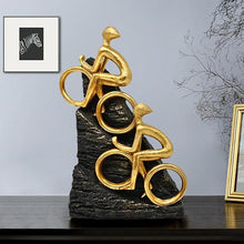 Load image into Gallery viewer, Mountain Bike Statue – Racing Decoration &amp; Cinematic Sculpture