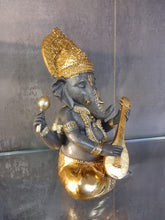 Load image into Gallery viewer, Golden Colour Ganesha Idol
Ganesha Idol