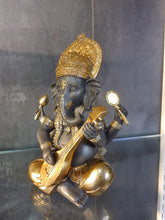 Load image into Gallery viewer, God Idol
Ganesha Idol
Lord Ganesha Idol Playing Violin