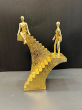 Load image into Gallery viewer, Golden Colour Stair Climbing Artefact