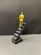 Load image into Gallery viewer, Man Climbing Staircase Artefact