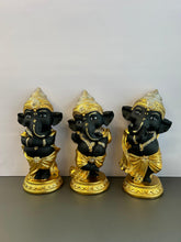 Load image into Gallery viewer, Collection of 3 Small Lord Ganesha Idols with Stylish design (Set)