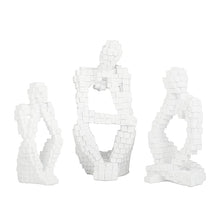 Load image into Gallery viewer, Contemporary Polystone Thinking Man Sculpture