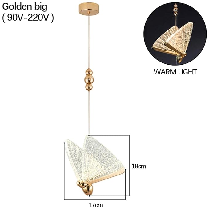 Butterfly Chandelier Lamp Elegant Ceiling Light